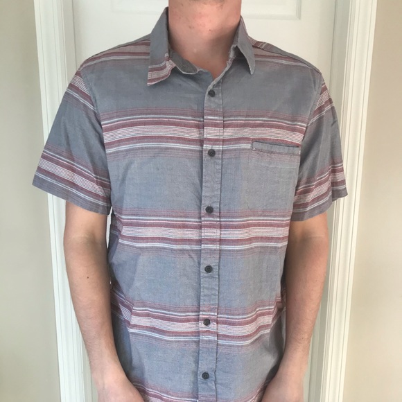 BUNDLE! 2 Casual Men's XL Short Sleeve Button Down - Picture 4 of 7